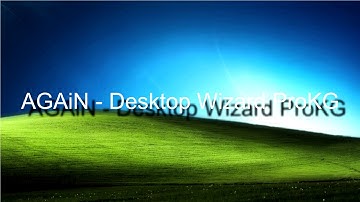 AGAiN - Desktop Wizard Prokg Using Only Windows Sounds