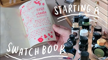 Starting a Swatchbook for my Fountain Pen Inks