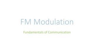 FM Modulation | MATLAB Simulation | Simulink
