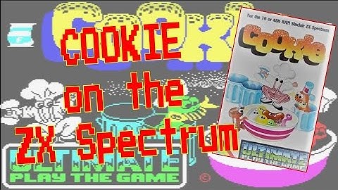 Cookie on the ZX Spectrum from Ultimate (1983)