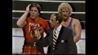 Roddy Piper and David Schultz Promo on Atlas/Johnson (04-07-1984)