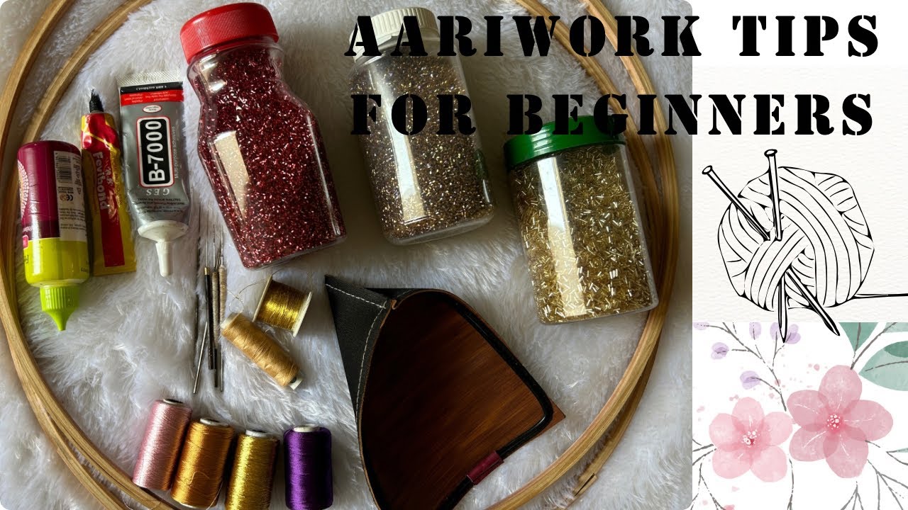 💰✨ഇതൊക്കെ അറിയാതെ ആണോ aariwork ചെയ്യുന്നത്. ..tips and tricks to increase speed in aariwork