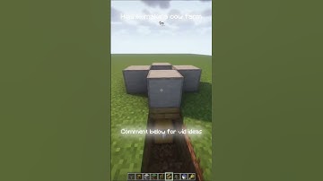 How to make a cow farm in minecraft! #minecraft #cowfarm #howto #shorts