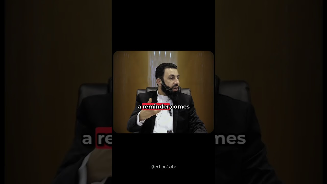 Good Deeds: Thinking of Sin Becomes Worship! 