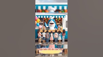 Cá mập bán nhiều loại đồ ăn #shark #shorts #ai #chatgpt #hinhanh