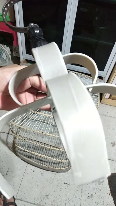 Sangkar oval PVC & Rotan