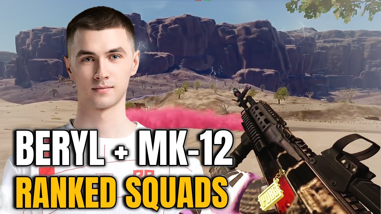 Molodoct Handles Top RANKED Squads with Beryl + MK12 Like a Pro | PUBG