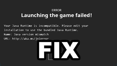 HOW TO FIX Minecraft "Your Java Runtime is Incompatible" Java 16 1.16.1