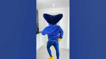 Huggy Wuggy crashed into Kawaii Door! #shorts