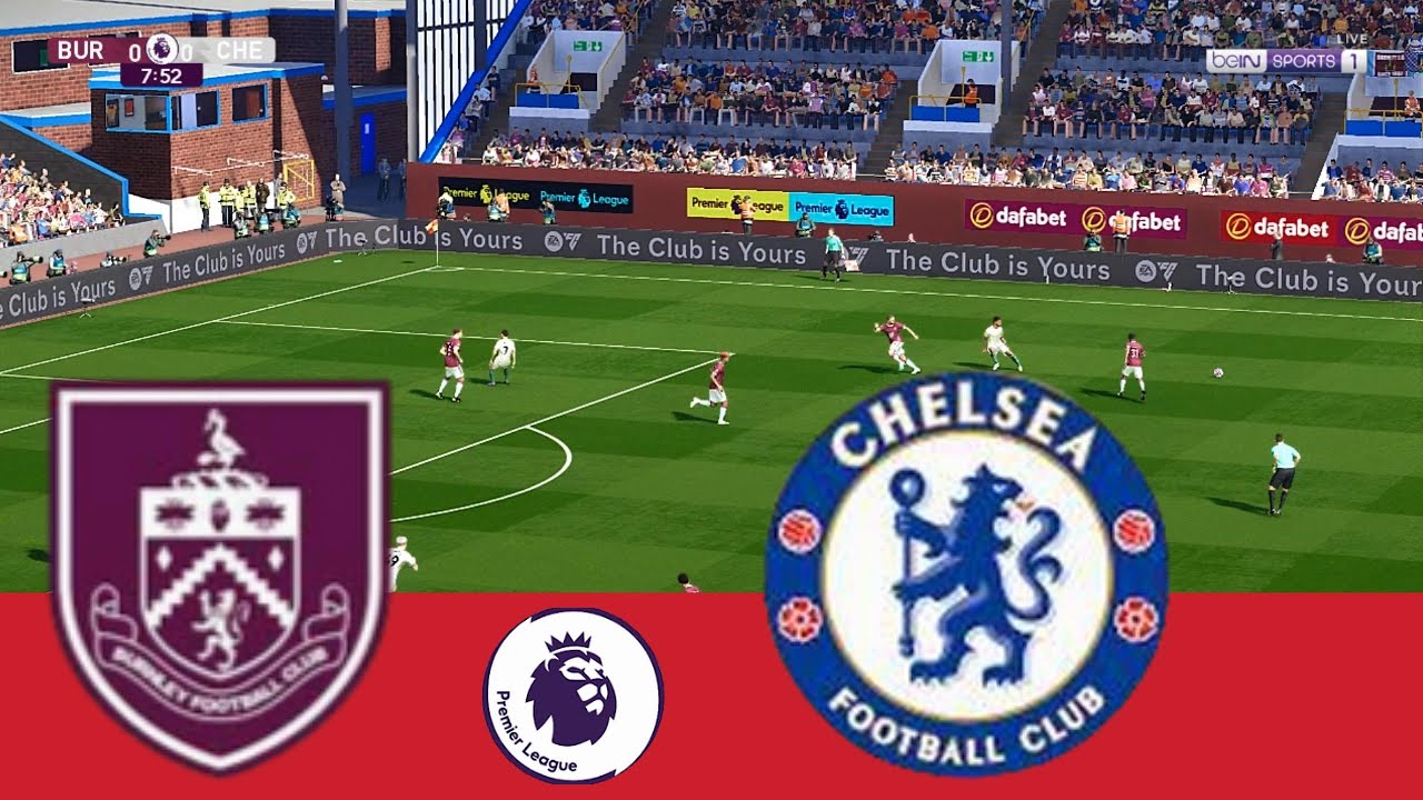 Burnley vs Chelsea LIVE | Premier League | PES 2021 Match