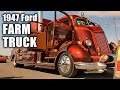 Custom 1947 ford coe farm truck  design  mods up close