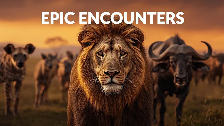 Epic Lion Encounters: Powerful Wildlife Showdowns With Hyenas & Buffalo_ Ultimate Safari Documentary