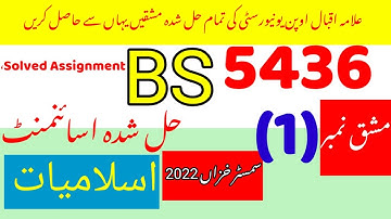 Aiou 5436 solved assignment no.1|Rais aiou studio|autumn 2023