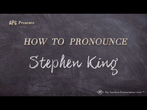 How to Pronounce Stephen King (Real Life Examples!)