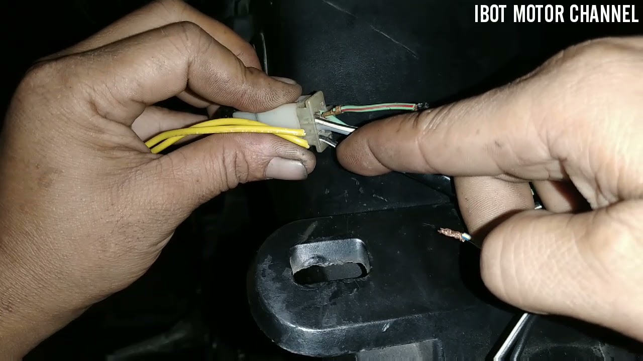 Arti Atau Fungsi Jalur Warna Kabel Bagian Belakang Suzuki FU,Smah,Shogun Sp.#Lampu Belakang,Rem,Sen#