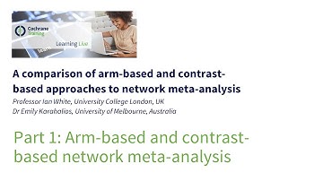 A comparison of arm-based and contrast-based approaches to network meta-analysis - part 1