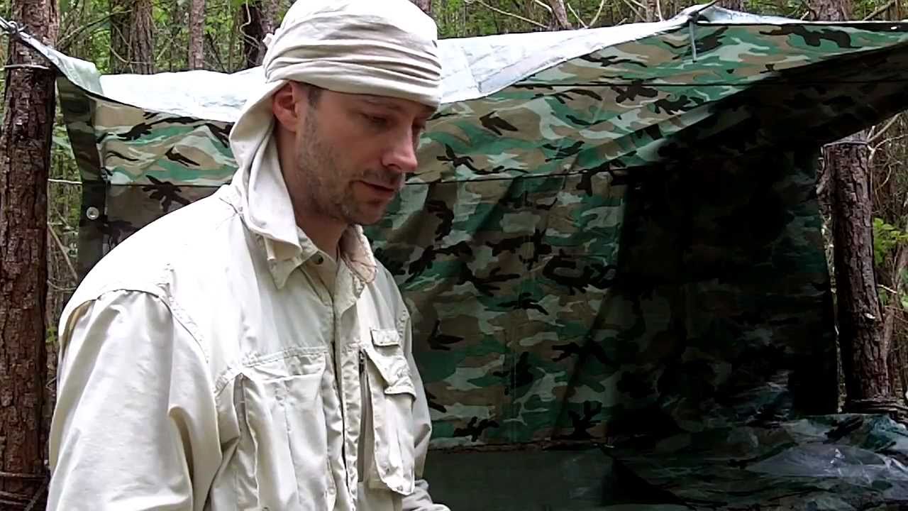 Tarp Bunk Shelter