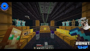 ⛏️ I Raided a Hidden Base on Donut SMP Just by AFKing 😴 (Glazed + Meteor Client)