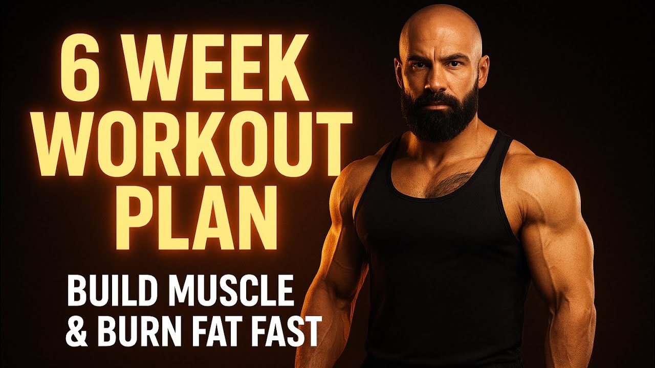 6 Week Workout Plan | Build Muscle & Burn Fat Fast - YouTube