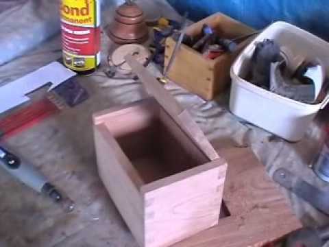How to Make a Wooden Box - YouTube