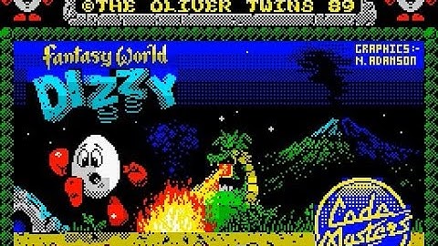 ZX Spectrum Longplay [105] Fantasy World Dizzy