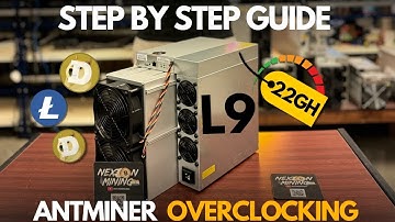 How to OVERCLOCK Antminer L9 | Vnish Install guide🔥 Crypto Mining India #bitcoinmining #cryptomining
