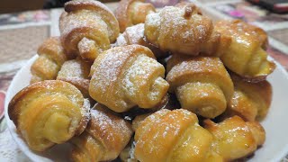 Потрясающая вкуснятина к чаю Нежнейшие Творожные рогалики Потрясающая вкуснятина к чаю Нежнейшие Творожные рогалики