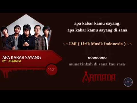 Armada - Apa Kabar Sayang ~ Lirik