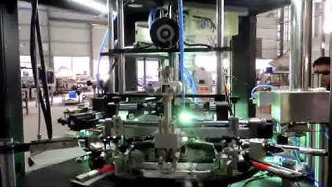 S2M  2 color automatic carousel screen printing machine