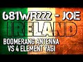 681WR222 JOE - BELFAST IRELAND, QSO on the 11 meters.