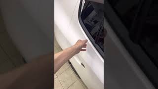 Kia stinger - как снять задний молдинг с двери. How to remove back door molding