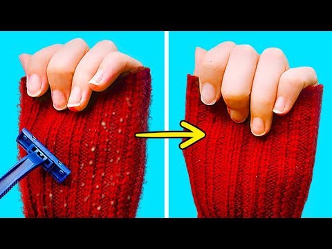 22 GENIUS HACKS TO SAVE YOUR CLOTHES