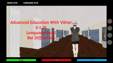 Advanced Education With Viktor Strobovski 0.1.2b (Language On Boi) - BEATEN - Baldi Fangame