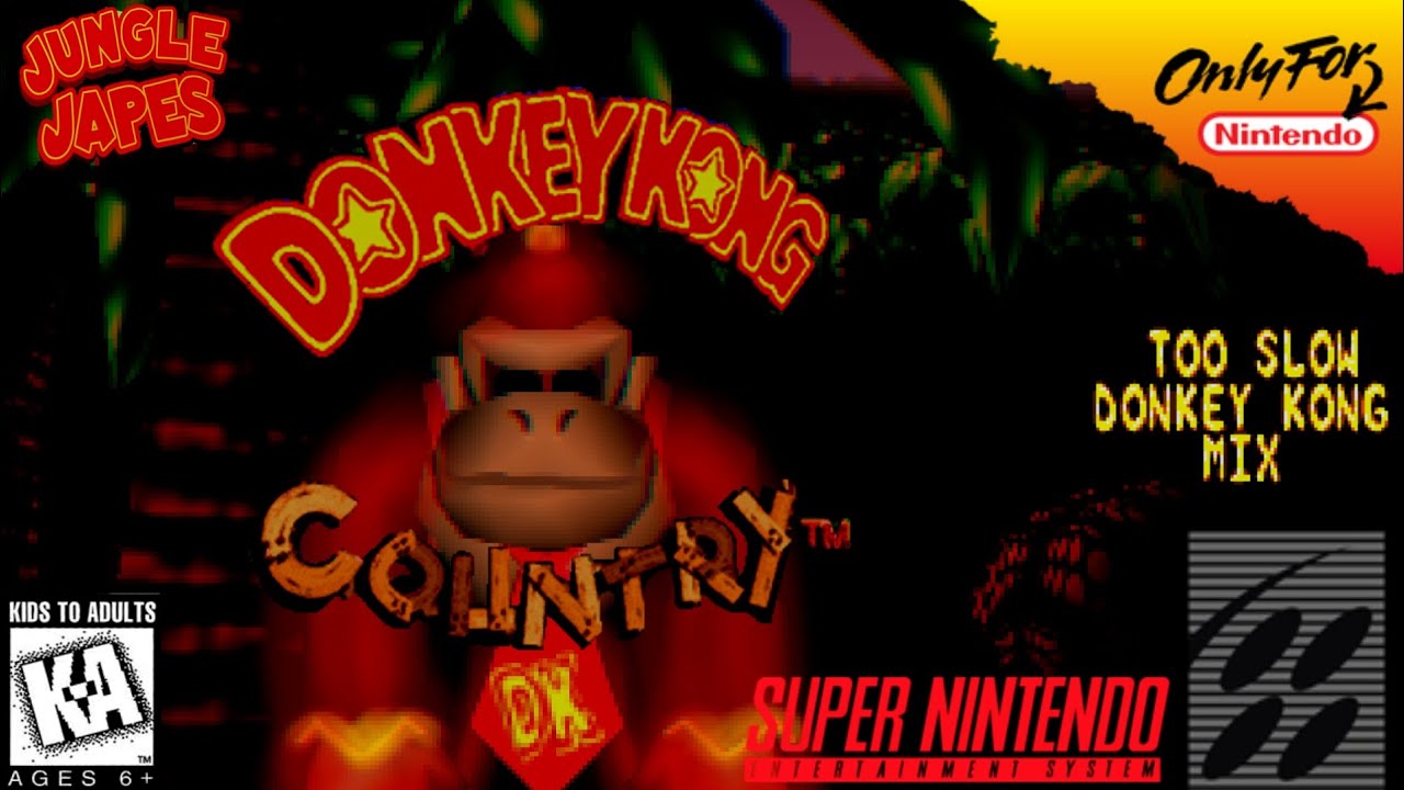 [FNF] Jungle Japes - Too Slow Donkey Kong Mix!