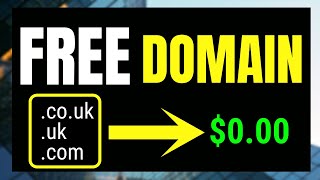 How to get FREE domain name