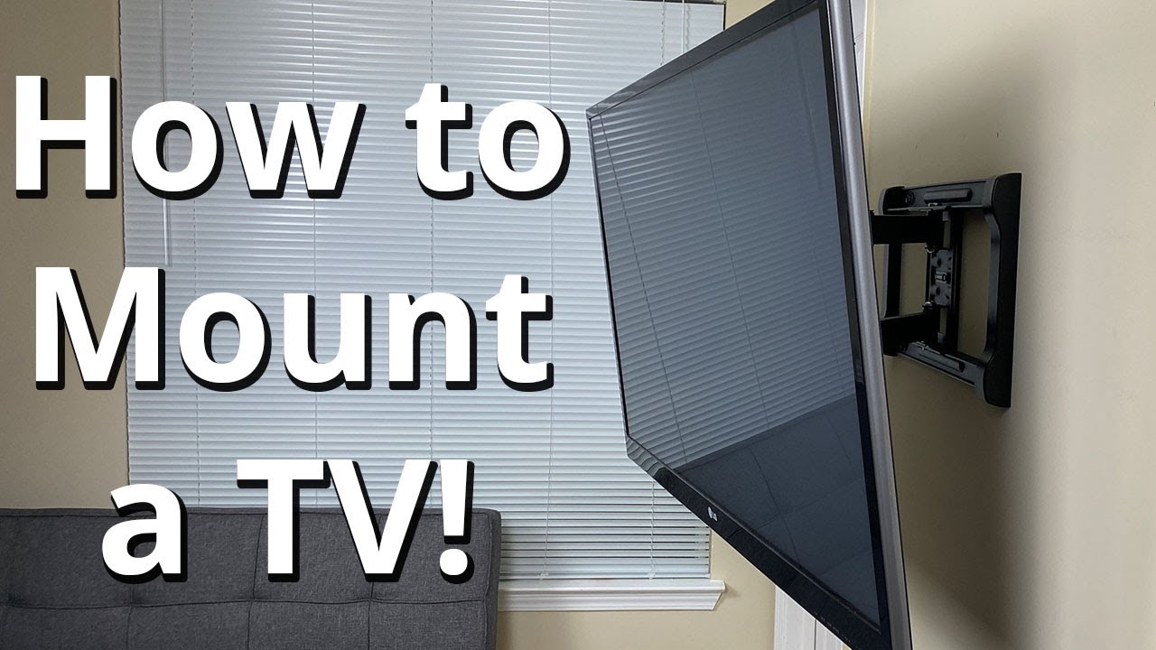 How to Install Tv Wall Mount 