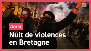 Réforme des retraites : violences et blocages à Brest et Rennes