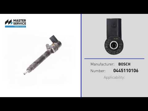 0445110106 Форсунка Bosch Injector 2.2 CDI,2.7 CDI Mercedes Sprinter 901-905 95-06,Vito W638 96-03