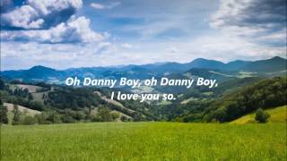 IRISH SONGS DANNY BOY Londonderry Air WORDS/ LYRICS Sing Along O DANNY BOY Irishsongs music chords