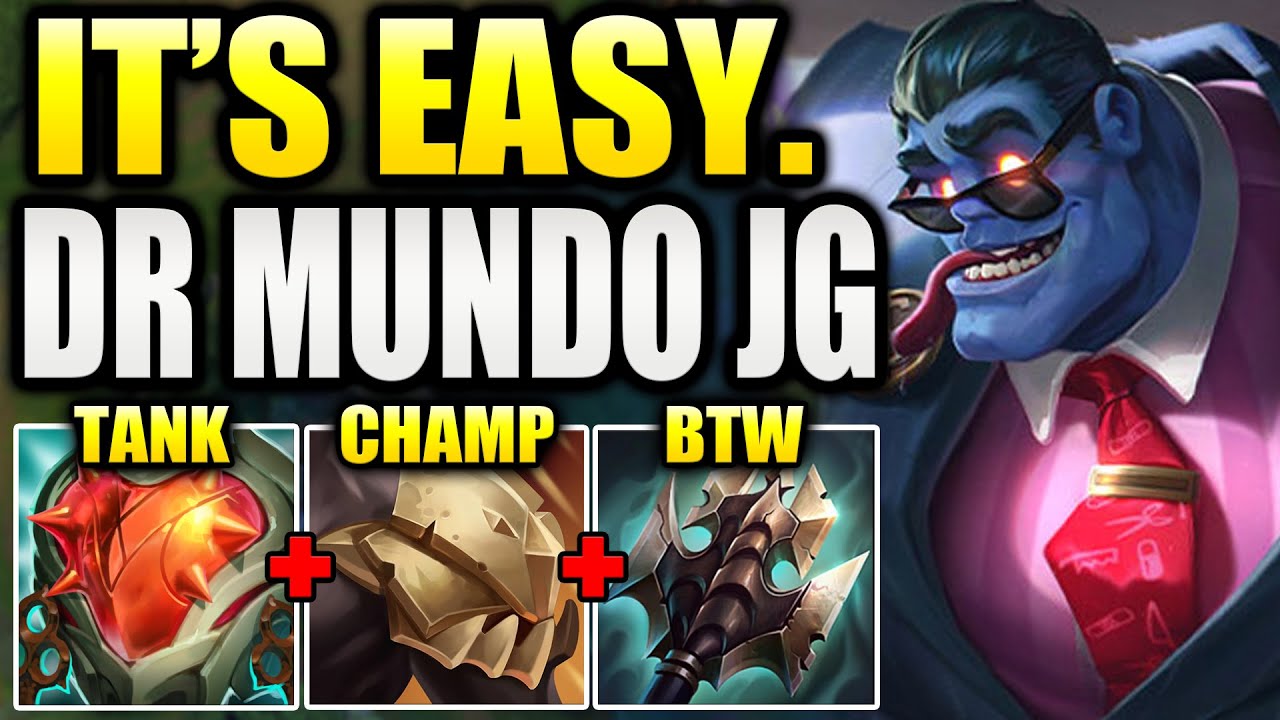 DR. MUNDO JUNGLE превращает игру в ЛЕГКИЙ РЕЖИМ