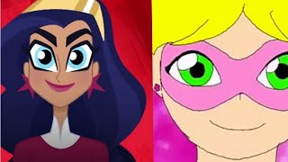 Dc super heroes girl & Hikary No Senshi Transformation