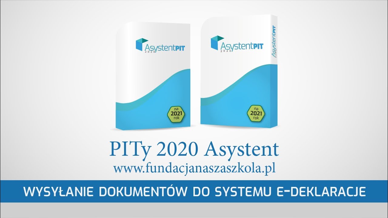 Wysyłanie dokumentów do systemu Edeklaracje PITy 2020 Asystent YouTube