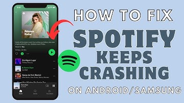 How to Fix Spotify Keeps Crashing on Android/Samsung Phones | Solve Spotify App Stopping Error