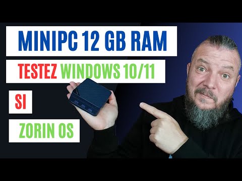 MINI PC Cu 12 GB RAM De Pe Temu | Testez Pentru Voi Windows 10/11 Si ZorinOS