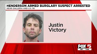 Henderson police arrest man accused in several home break-ins