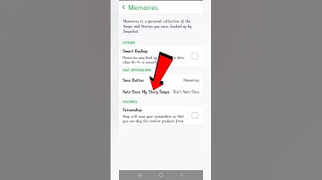 Snapchat Story Auto Save Kaise Kare | Auto Save Story In Memories | #sorts #viral #tech