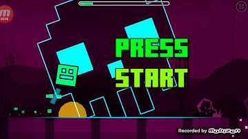 Geometry Dash Subzero part 1 (Press Start by DanTDM Old Intro)