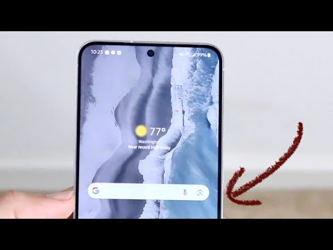 How To Remove Google Search Bar On Android Home Screen! (2024)
