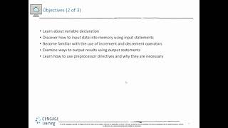 COP1334 Ch 2 Overview Prof Maloney