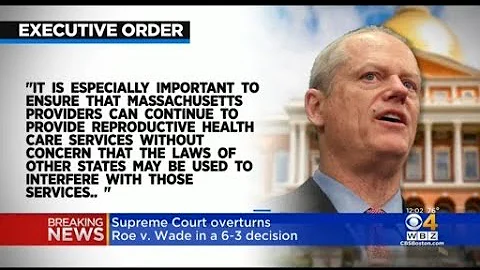 Gov. Baker signs executive order to protect abortion access in Massachusetts